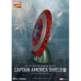 Beast Kingdom Toys Captain America Schild Life Size Statue 64 cm