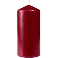 Duni Stumpenkerzen 130 x Ø 60 mm 40 Std. Bordeaux, 12 Stk/Krt (2 x 6 Stk)