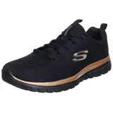 SKECHERS Graceful - Get Connected Black / Rose Gold 40