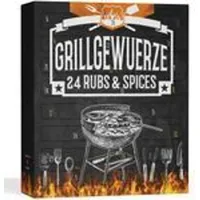 UMBRELLA® BIO BBQ Adventskalender 2025 – 24 Premium-Gewürze für Grillfreunde, perfektes Weihnachtsgeschenk für Männer und Barbecue-Fans.