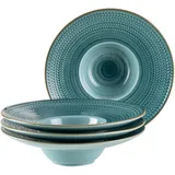 Mäser Pastateller-Set, Porzellan Prospero Blau