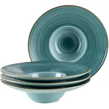 Mäser Pastateller-Set, Porzellan Prospero Blau