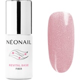 NeoNail Professional UV Nagellack 7,2 ml Revital Base Fiber Blinking Cover Pink