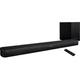 PEAQ PEB 120 2.1, Soundbar, Schwarz matt