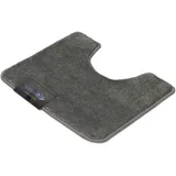 Sentidos Badematte Badteppich rutschfeste,weicher Badezimmerteppich Wasserabsorbierend maschinenwaschbar Badvorleger für Dusche, Badewanne (Ø 67 cm Rund, Blau)