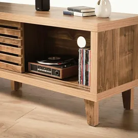 CaliCosy Liam TV-Lowboard 35x45x140 cm Braun Holzwerkstoff