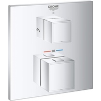 GROHE Grohtherm Cube Thermostat-Brausebatterie mit 2-Wege-Umstellung für Rapido SmartBox,