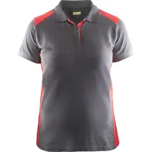 Blåkläder Poloshirt Grau/Rot 3XL