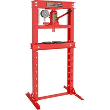 Wiltec Hydraulikpresse Stahl 420 mm rot