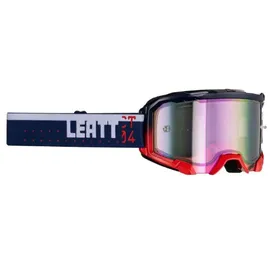 Leatt Velocity 4.5 Iriz CT Motocross Brille, pink-blau für Männer