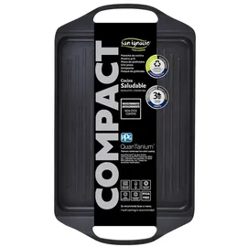 San Ignacio Compact - Grillplatte 34x26 cm aus gegossenem Aluminium für Induktion