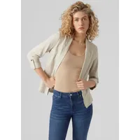 Vero Moda Loose Fit Kurzblazer aus Viskose-Leinen-Mix Modell 'JESMILO',