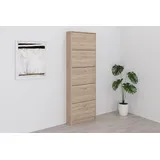FMD Step 5 58,5 x 168,5 x 17 cm braun / braun