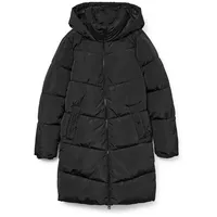 Vero Moda Damen Vmhalsey Coat Boos Mantel, Black, S