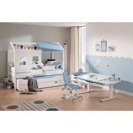 Paidi Kinderschreibtisch Teenio Blau / Weiß