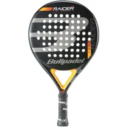 Padelschläger Bullpadel Raider CTR Erwachsene schwarz/orange EINHEITSGRÖSSE