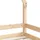 vidaXL Kinderbett 70 x 140 cm Kiefer massiv braun
