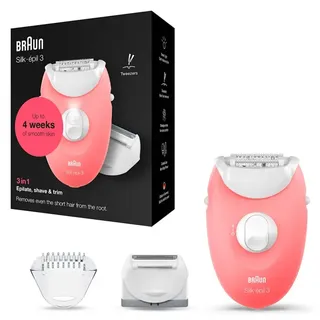 Braun Silk-épil 3-277 weiß/rosa