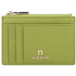 AIGNER Fashion Kreditkartenetui Leder 12 cm  grün