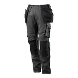 Mascot Hose mit Hängetaschen, geringes Gewicht Hose Größe 82C54, dunkelanthrazit/schwarz