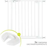 hauck Treppenschutzgitter Clear Step 75-80 cm Weiß