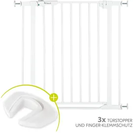 hauck Treppenschutzgitter Clear Step 75-80 cm Weiß
