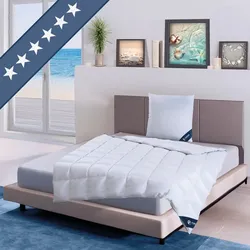 Sommergänsedaunendecke »FIRST CLASS« – 100% Gänsedaunen, Größe: 155x200