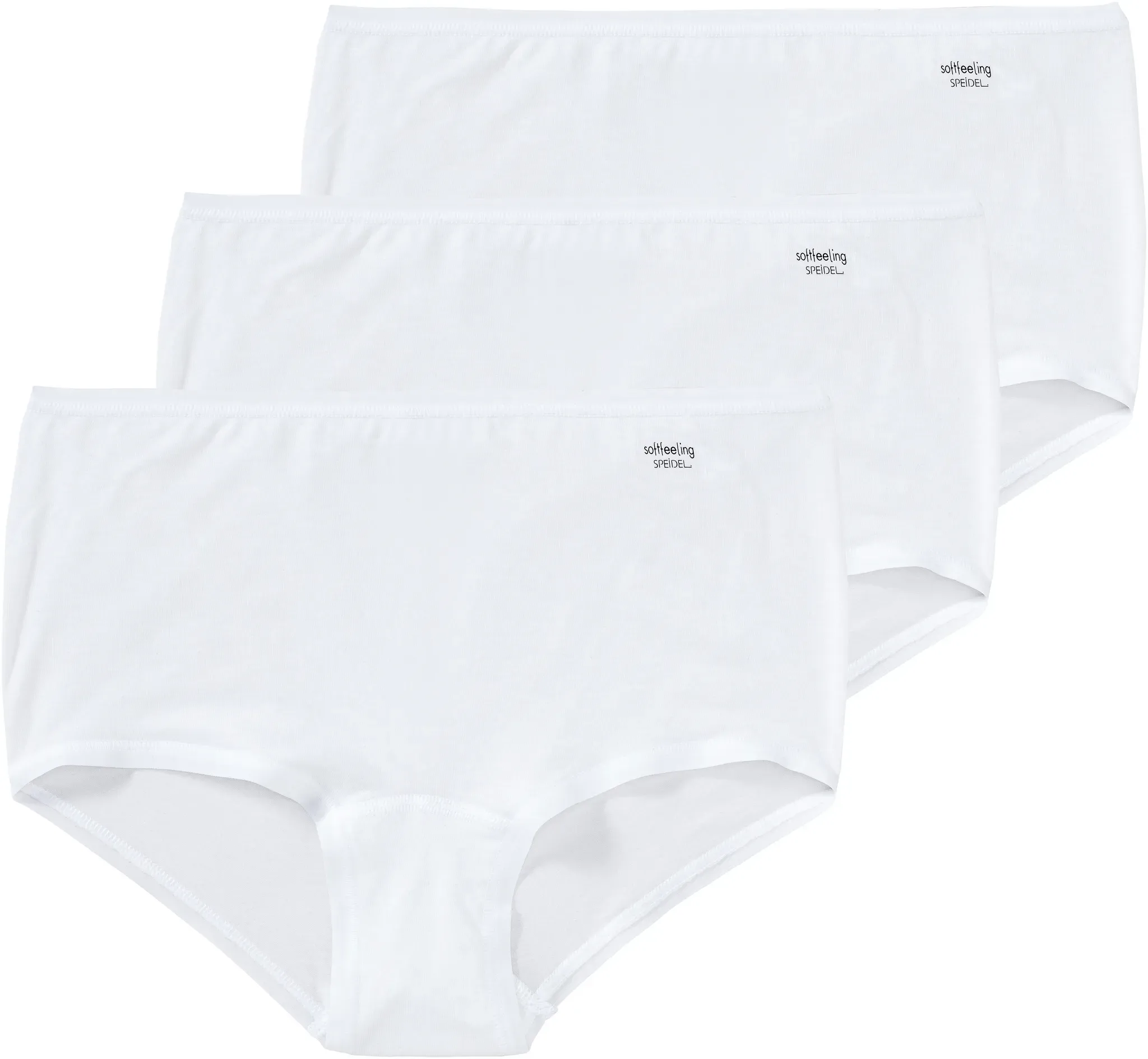 Speidel Panty, (3er Pack), mit herrlich natürlichem Tragegefühl Speidel weiß 40