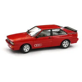 Audi A5-5893 - Audi Quattro 1980 Modellauto rot 1:18