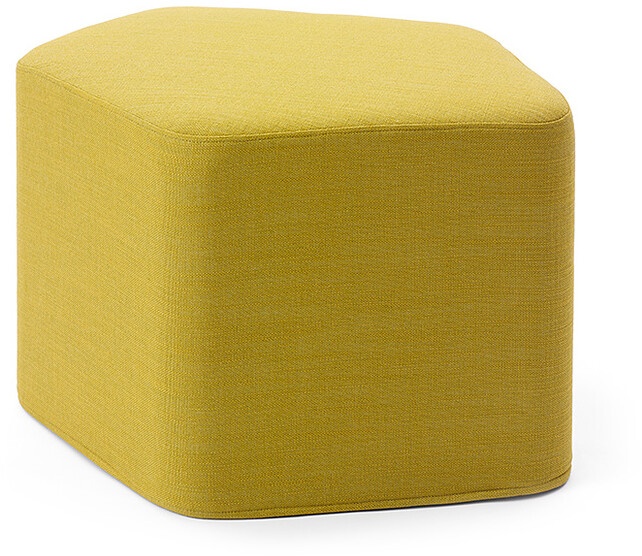 Softline Hocker Lake grün, Designer busk+hertzog, 40x63x52 cm