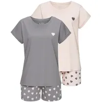 VIVANCE DREAMS Damen Shorty taupe + rosa Gr.40/42