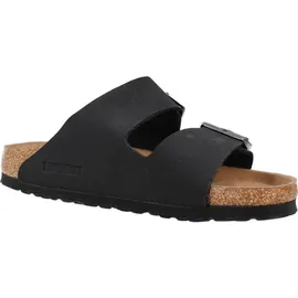 Birkenstock Arizona Vegan Birko-Flor Nubuk schmal schwarz 38