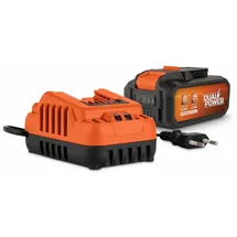 Powerplus Dual Power Akku- und Ladegerät-Set 20 V 2 Stück