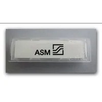 Briefkasten Namenschild ASM, Kunststoff, glasklar