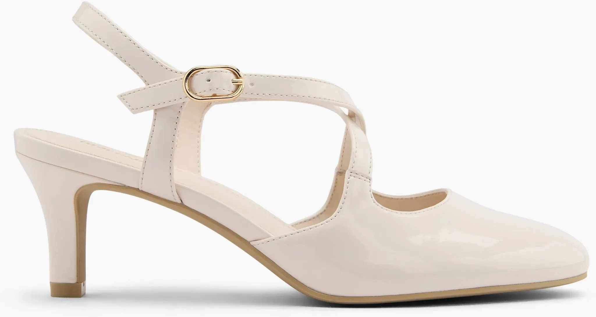Graceland  Spangenpumps Beige, Damen, Größe: 41, Material: PU/Synthetik - Graceland  Spangenpumps Beige, Damen, Größe: 41, Material: PU/Synthetik - woman - Beige