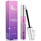 EONFAVE Wimpernserum Ohne Hormone, Long Eyelash Growth Serum, Wimpern Serum Wachstum für Pflegendes und Verdichtet die Wimpern, Fördert Wachstum Wimpern, Fuller Stronger Lashes, Purple 5 ML