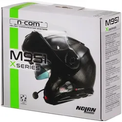 Nolan N-Com M951 X Bluetooth Kommunikationssystem Einzelset, schwarz