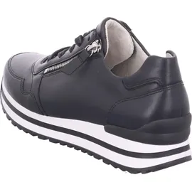 Gabor Sportliche Schnürschuhe in Schwarz | Gr.: 40-dot-5