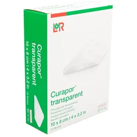 Crosp Medical GmbH Curapor Wundverband steril transparent 8 x 10 cm 25 St.