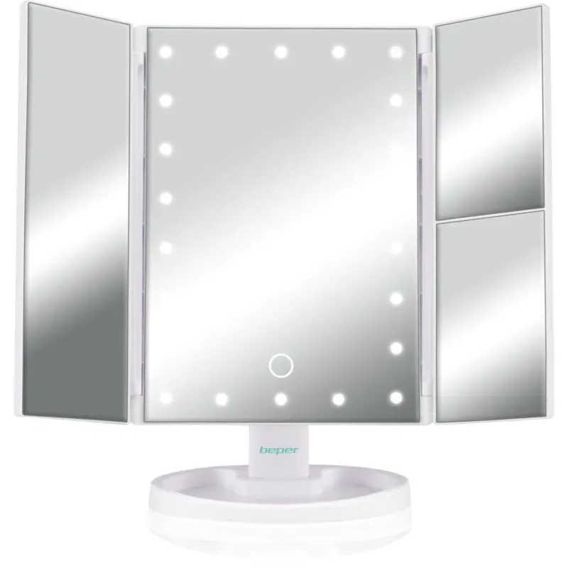 BEPER P302VIS050 Kosmetikspiegel mit LED-Hintergrundbeleuchtung 1 St.