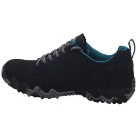 Allrounder NASAN Tex Damen, Schnürschuhe wasserdicht blau aus Leder Velour und Textil