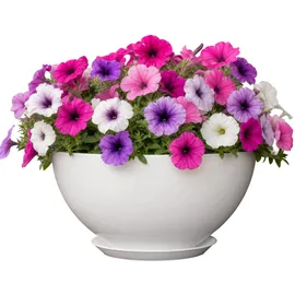 classic home & garden Vogue Pflanzgefäß Rosie 25,4 x 25,4 x 10 cm Weiß