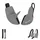Sandini SleepFix XS 40 x 30 cm Anthrazit