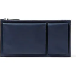 Flat Geldtasche marineblau
