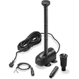 esotec Solar Ersatzpumpe WaterSplash 5/470 mit Sprinklerset, 12V/DC, universell einsetzbare Springbrunnen-Pumpe, Teichpumpe, Solarpumpe esotec 101050