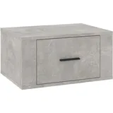 vidaXL Hängenachtschrank Betongrau 50 x 36 x 25 cm Grau