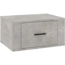 vidaXL Hängenachtschrank Betongrau 50 x 36 x 25 cm Grau