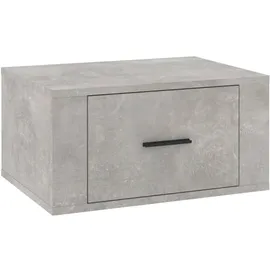 vidaXL Hängenachtschrank Betongrau 50 x 36 x 25 cm Grau