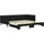 vidaXL Tagesbett 100 x 200 cm Schwarz