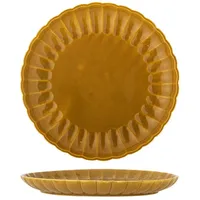 Bloomingville Latina Speiseteller Steingut – 27xH2 cm, gelb